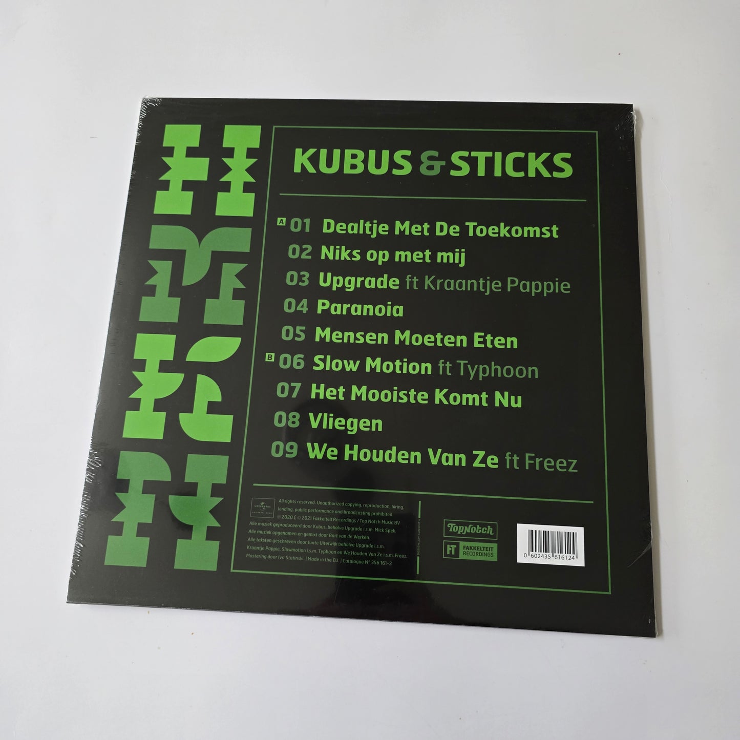 KUBUS & STICKS - HET MOOISTE KOMT NU (SEALED) GREEN COLORED VINYL -NEW!-