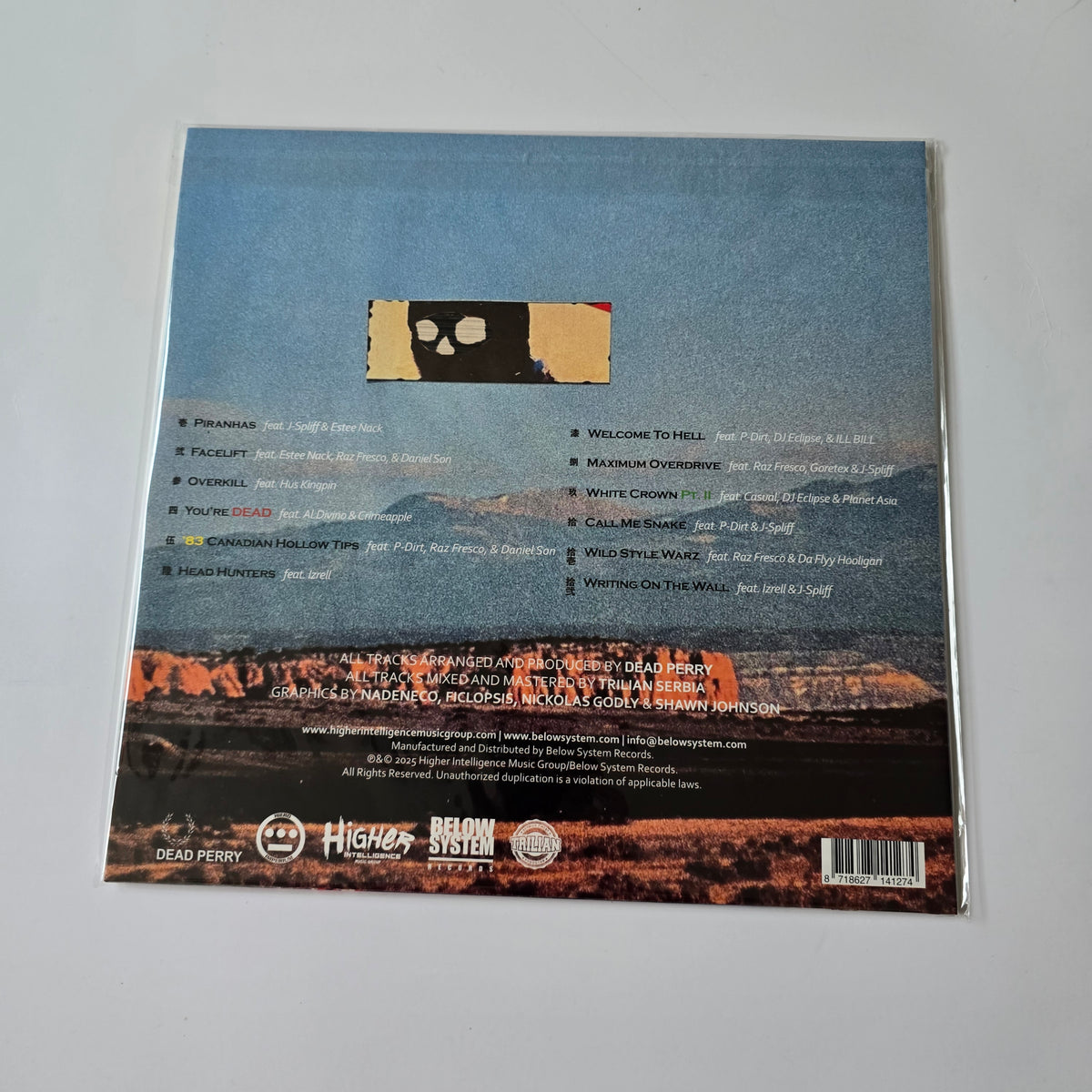 DEAD PERRY - ACOUSTIC SHADOWS (SEALED) VINYL -NEW!-
