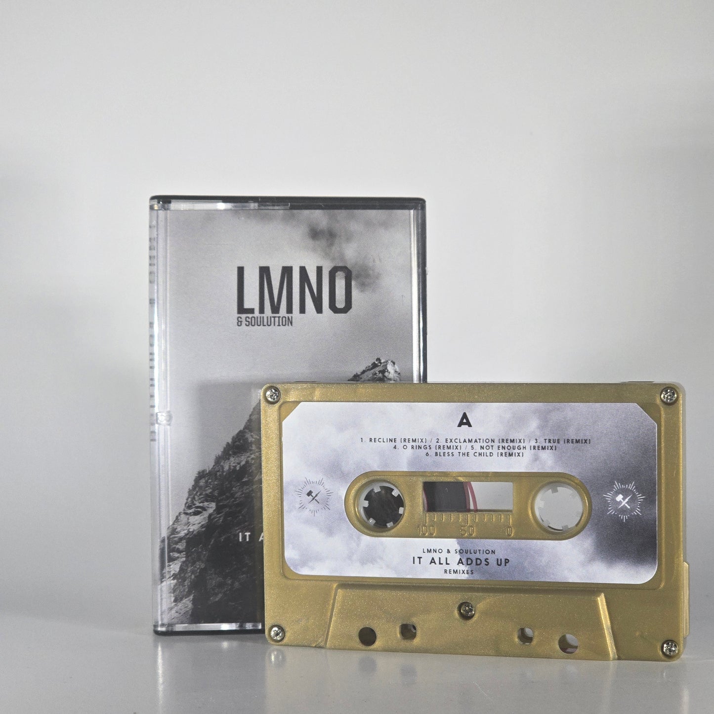 LMNO & SOULUTION - IT ALL ADDS UP REMIXES CASSETTE PRE-OWNED