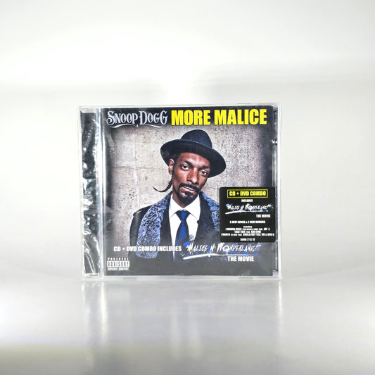 SNOOP DOGG - MORE MALICE (SEALED) CD + DVD -NEW!-