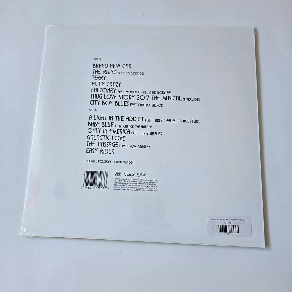 ACTION BRONSON - MR. WONDERFUL (SEALED) VINYL -NEW!-