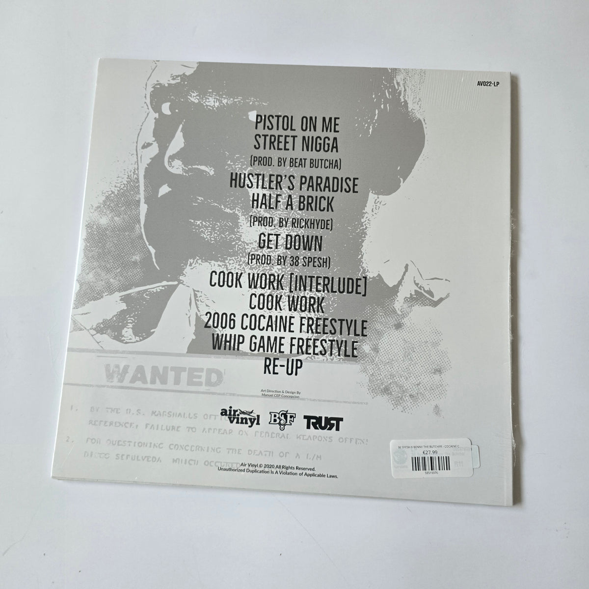38 SPESH X BENNY THE BUTCHER - COCAINE COWBOYS 1 (SEALED)