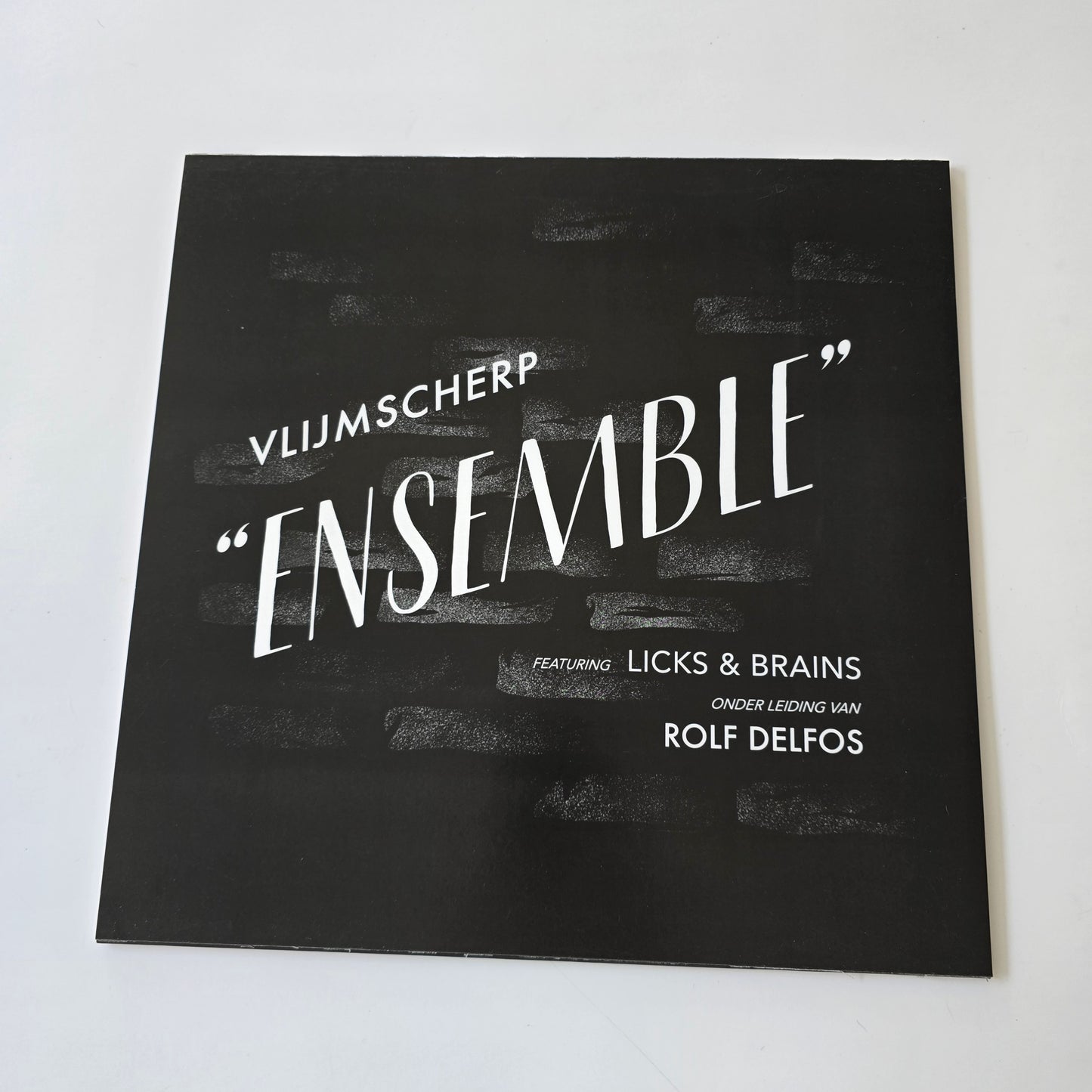 VLIJMSCHERP X LICKS & BRAINS - ENSEMBLE VINYL -NEW!-