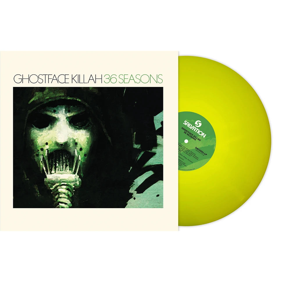 GHOSTFACE KILLAH - 36 SEASONS (SEALED) YELLOW COLORED VINYL -NEW!-