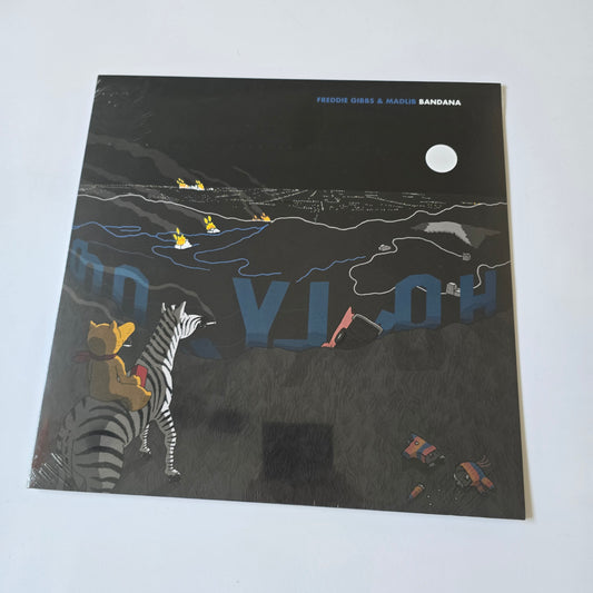 FREDDIE GIBBS & MADLIB - BANDANA (SEALED) VINYL -NEW!-