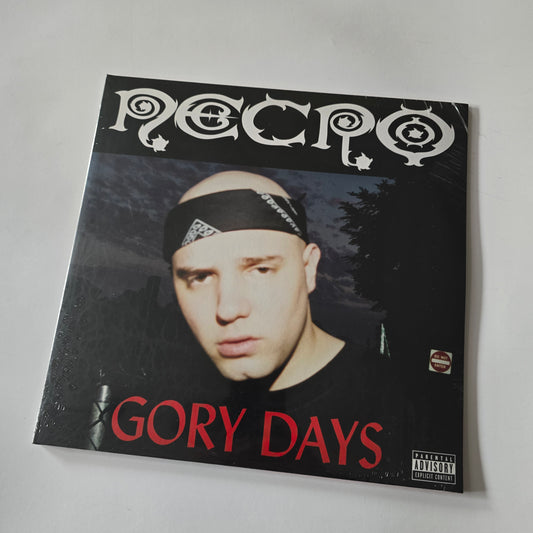 NECRO - GORY DAYS (SEALED) RED WITH BLACK SPLATTER VINYL -NEW!-