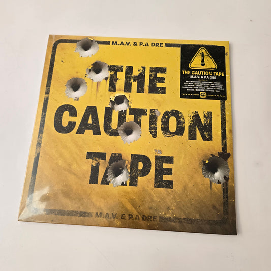 M.A.V. & P.A. DRE - THE CAUTION TAPE (SEALED) LIMITED EDITION COLORED VINYL -NEW!-