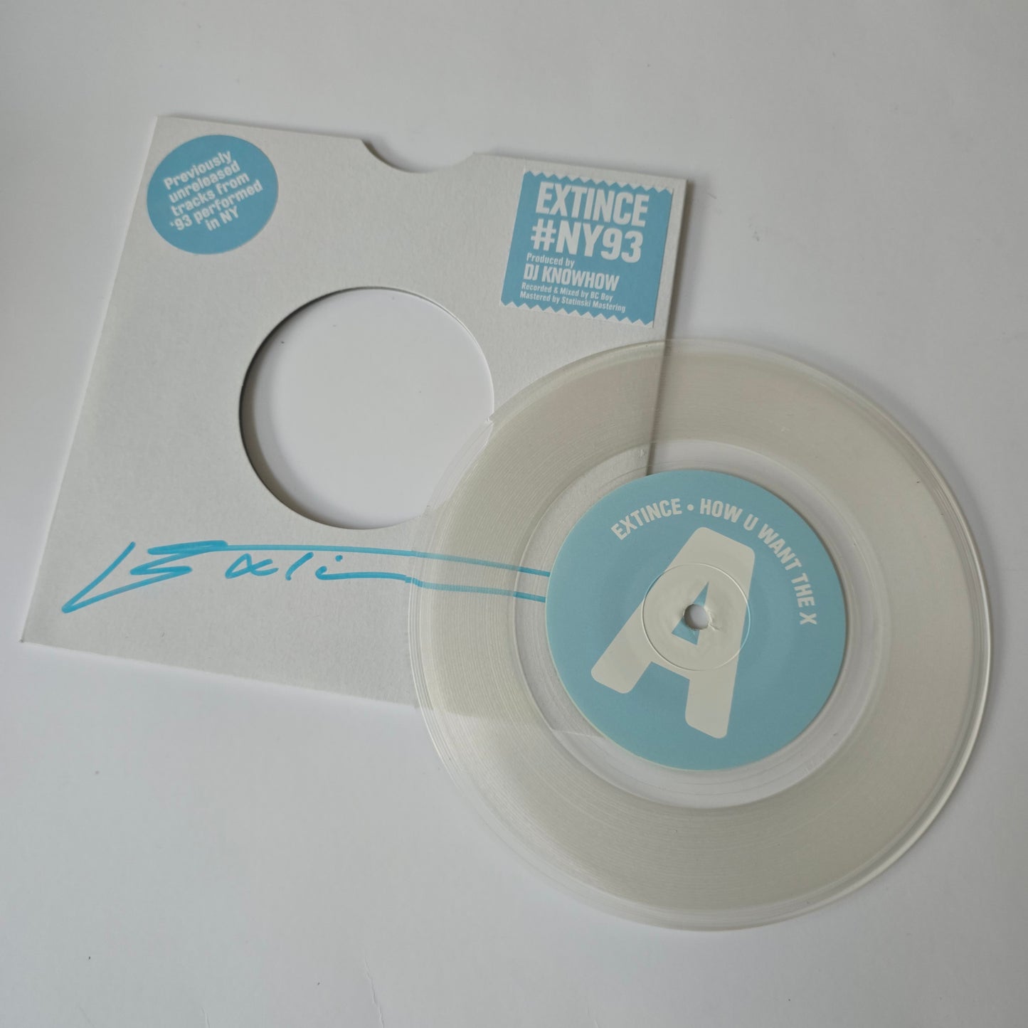 EXTINCE - #NY93 7" VINYL (SIGNED) -NEW!-