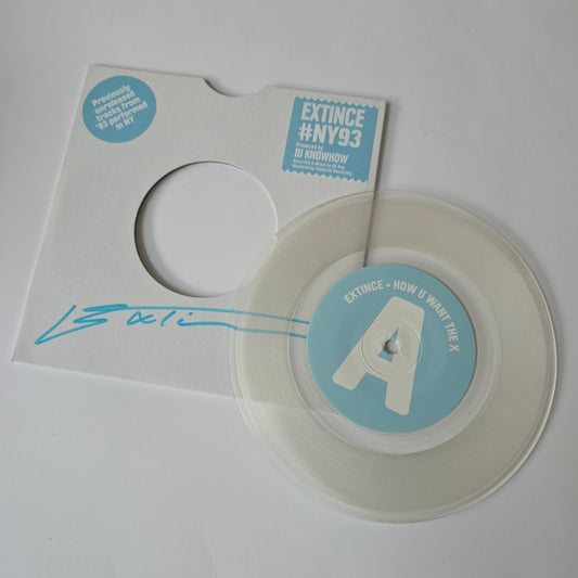 EXTINCE - #NY93 7" VINYL (SIGNED) -NEW!-