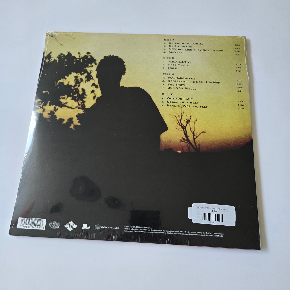 KRS-ONE - KRS ONE (SEALED) VINYL -NEW!-