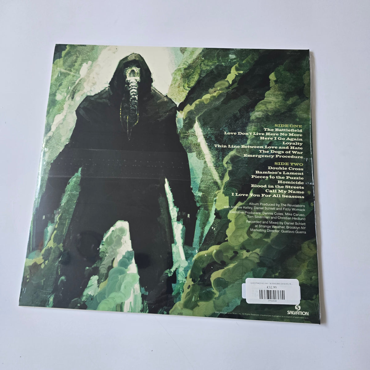 GHOSTFACE KILLAH - 36 SEASONS (SEALED) YELLOW COLORED VINYL -NEW!-