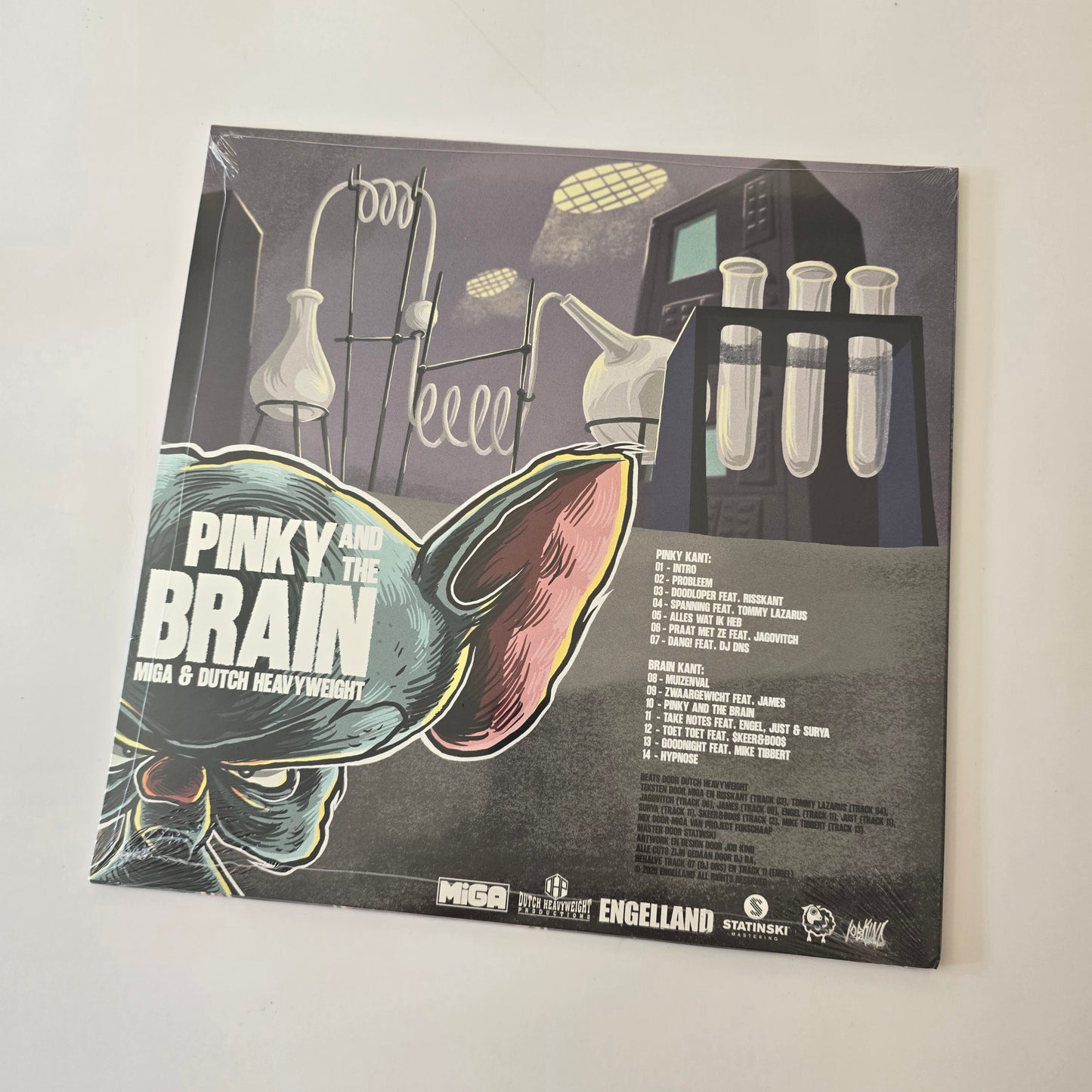 MIGA X DUTCH HEAVYWEIGHT - PINKY AND THE BRAIN (SEALED) VINYL -NEW!-