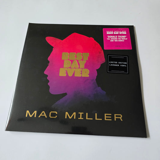 MAC MILLER - BEST DAY EVER (SEALED) LAVENDER COLORED VINYL -NEW!-