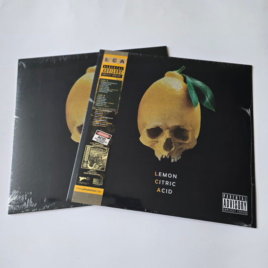 GRIM MOSES & DIE SWAMBO - LEMON CITRIC ACID (SEALED) YELLOW VINYL -NEW!-