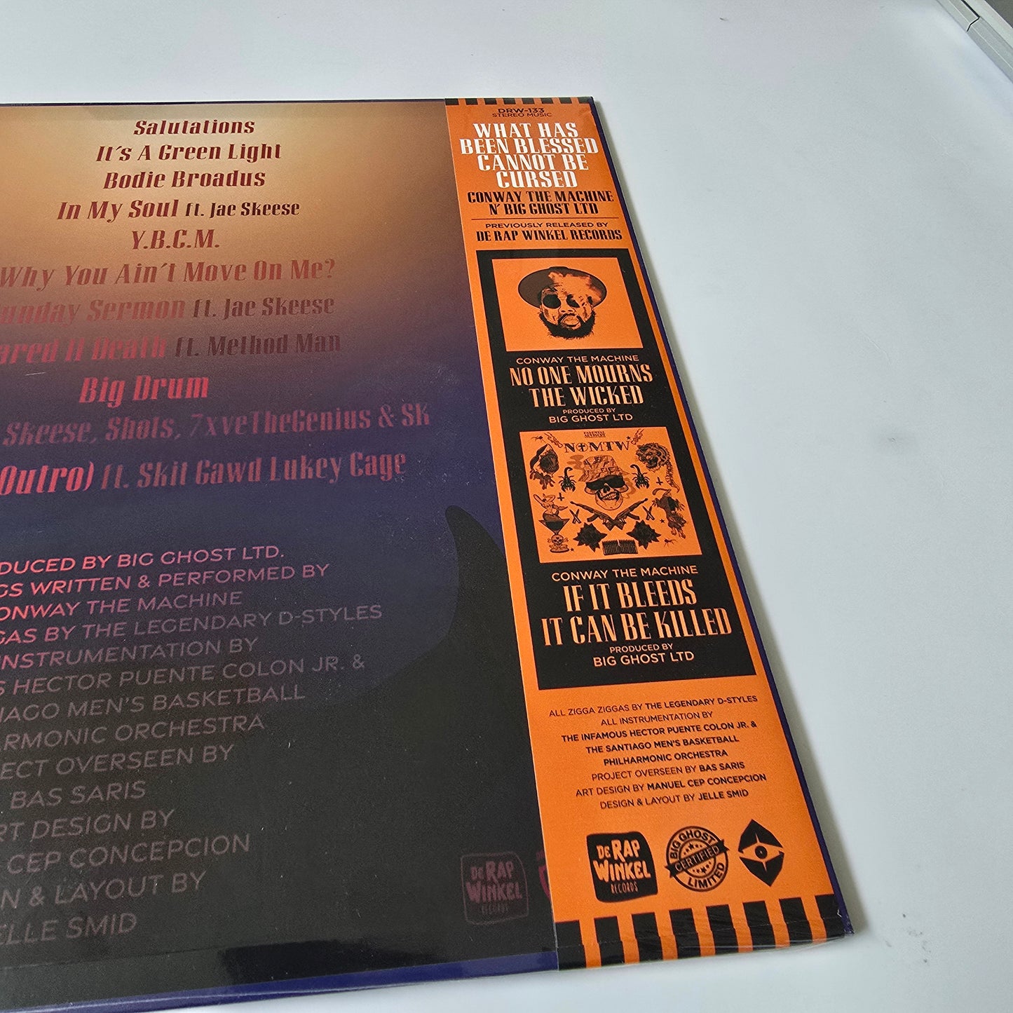 CONWAY THE MACHINE X BIG GHOST LTD - WHBBCBC (SEALED) LIMITED EDITION VINYL -NEW!-