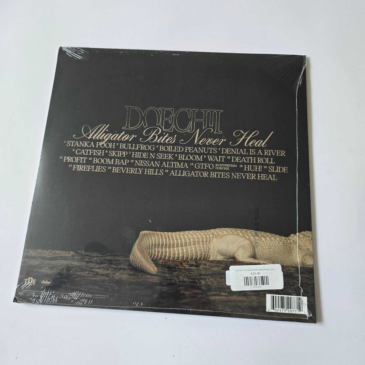 DOECHII - ALLIGATOR BITES NEVER HEAL (SEALED) HAZEL COLORED VINYL -NEW!-