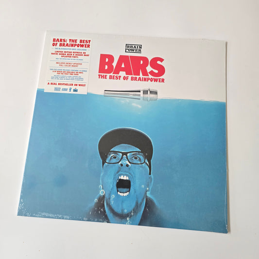 BRAINPOWER - BARS, LIMITED EDITION (SEALED) SPLATTER VINYL -NEW!-
