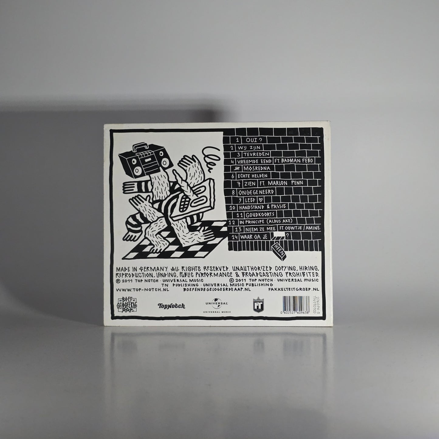 BOEF & DE GELOGEERDE AAP - WIJ ZIJN CD -PRE OWNED-