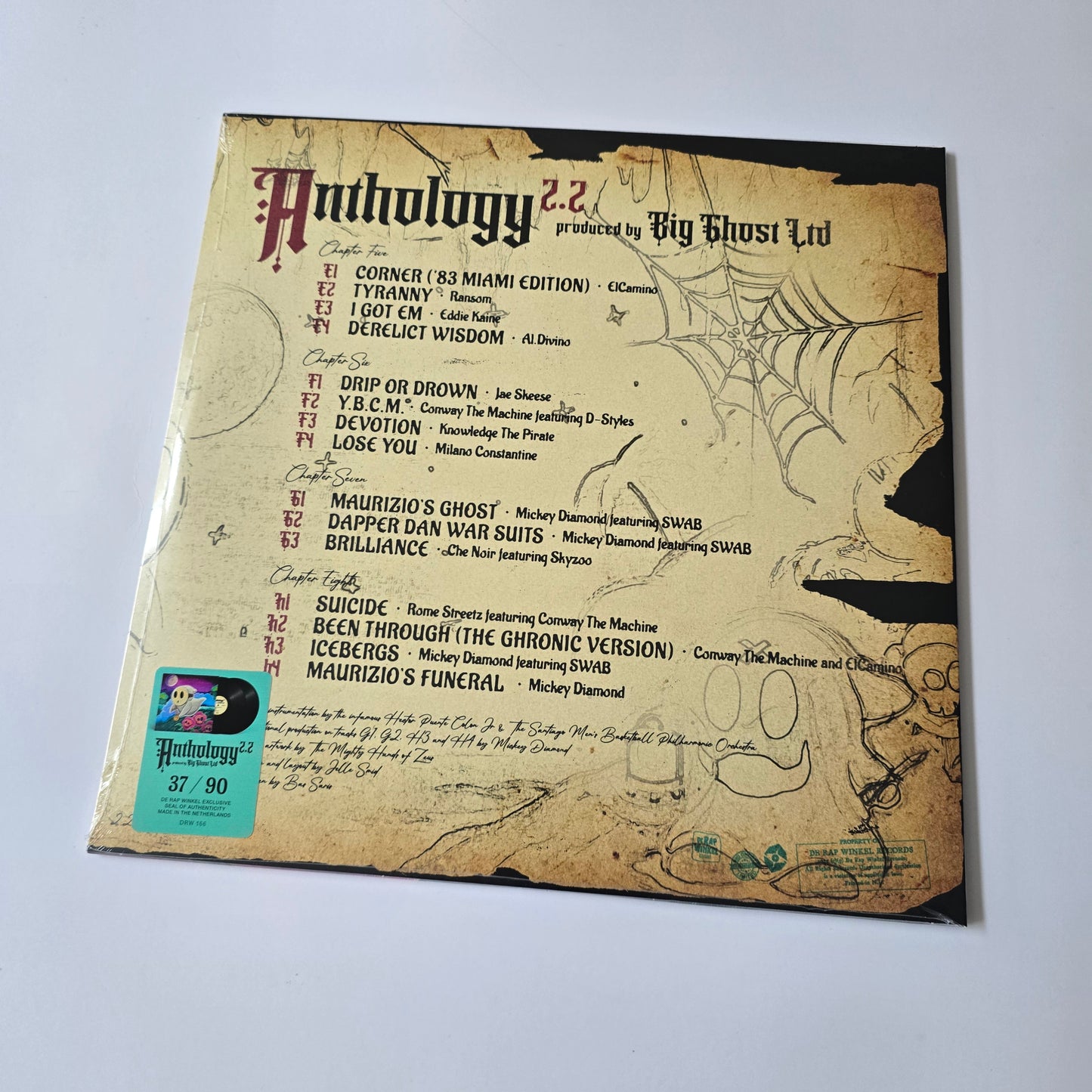 BIG GHOST LTD - GHOST ANTHOLOGY 2.2.: INFINITE AMMO HITTERS LIMITED EDITION VINYL -NEW!-
