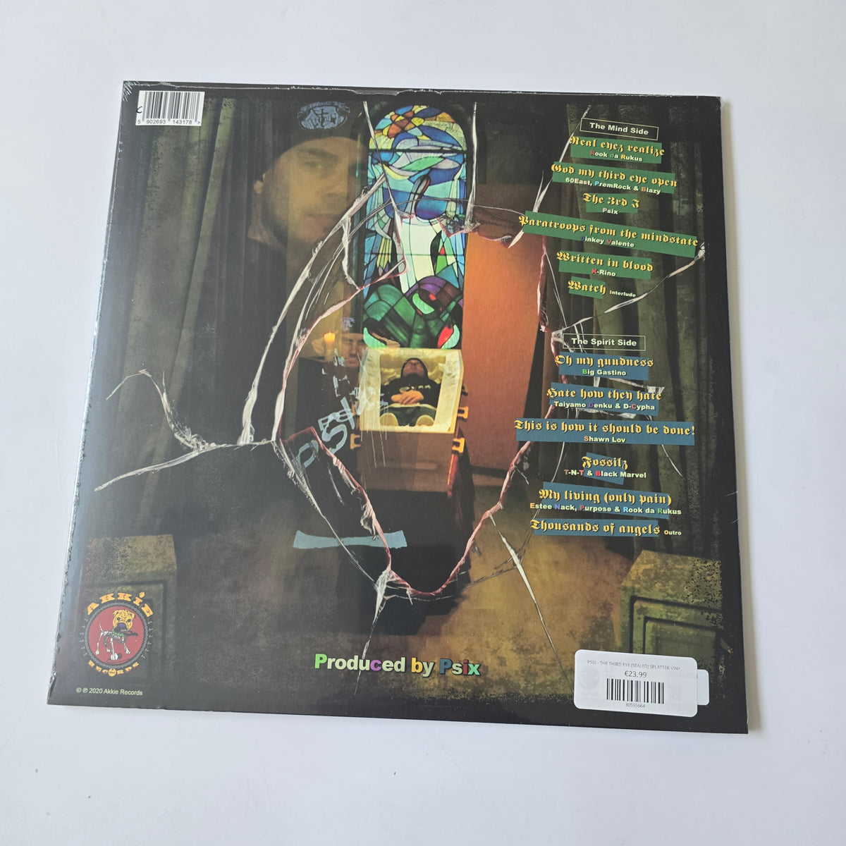 PSIX - THE THIRD EYE (SEALED) SPLATTER VINYL -NEW!-