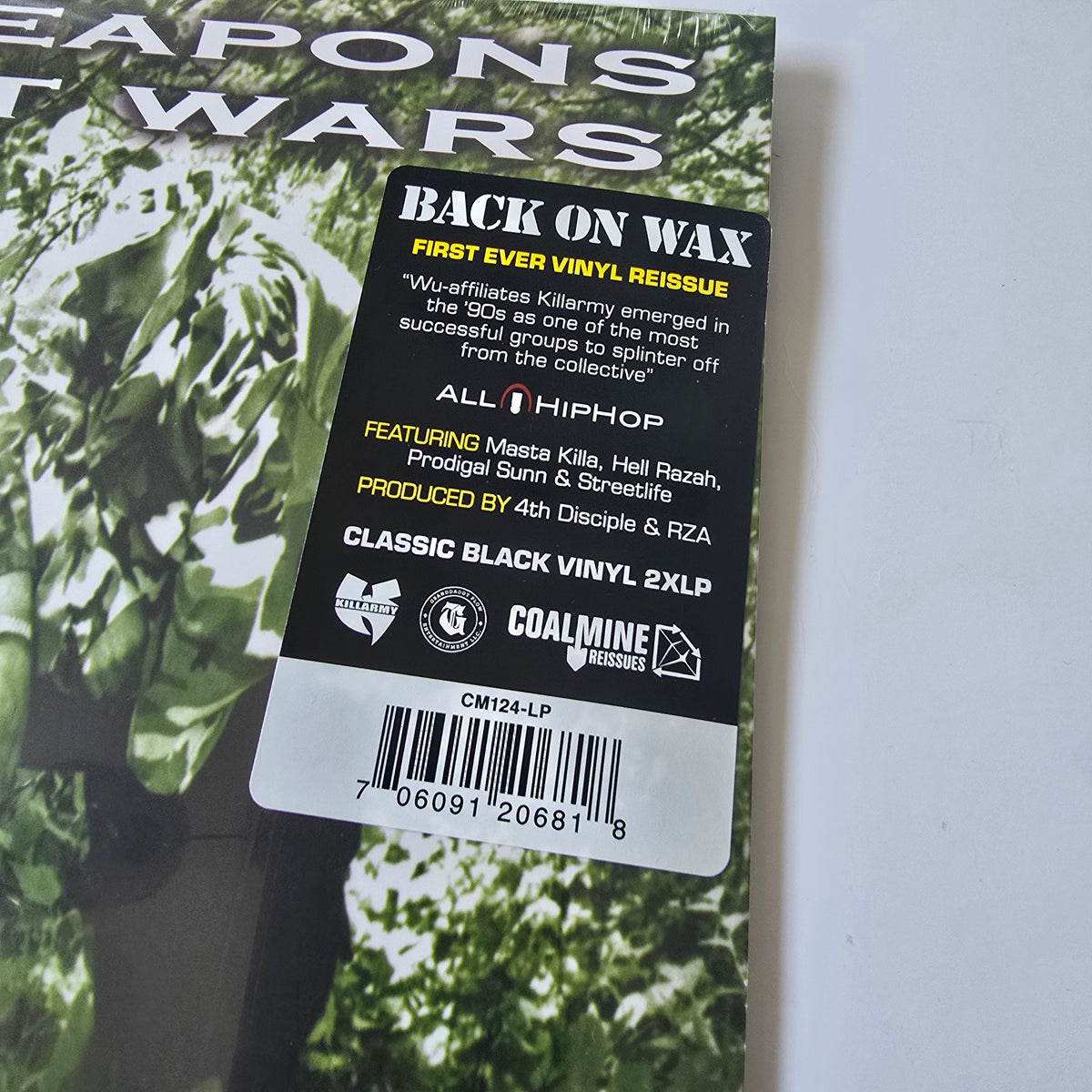 KILLARMY - SILENT WEAPONS FOR QUIET WARS (SEALED) VINYL -NEW!-