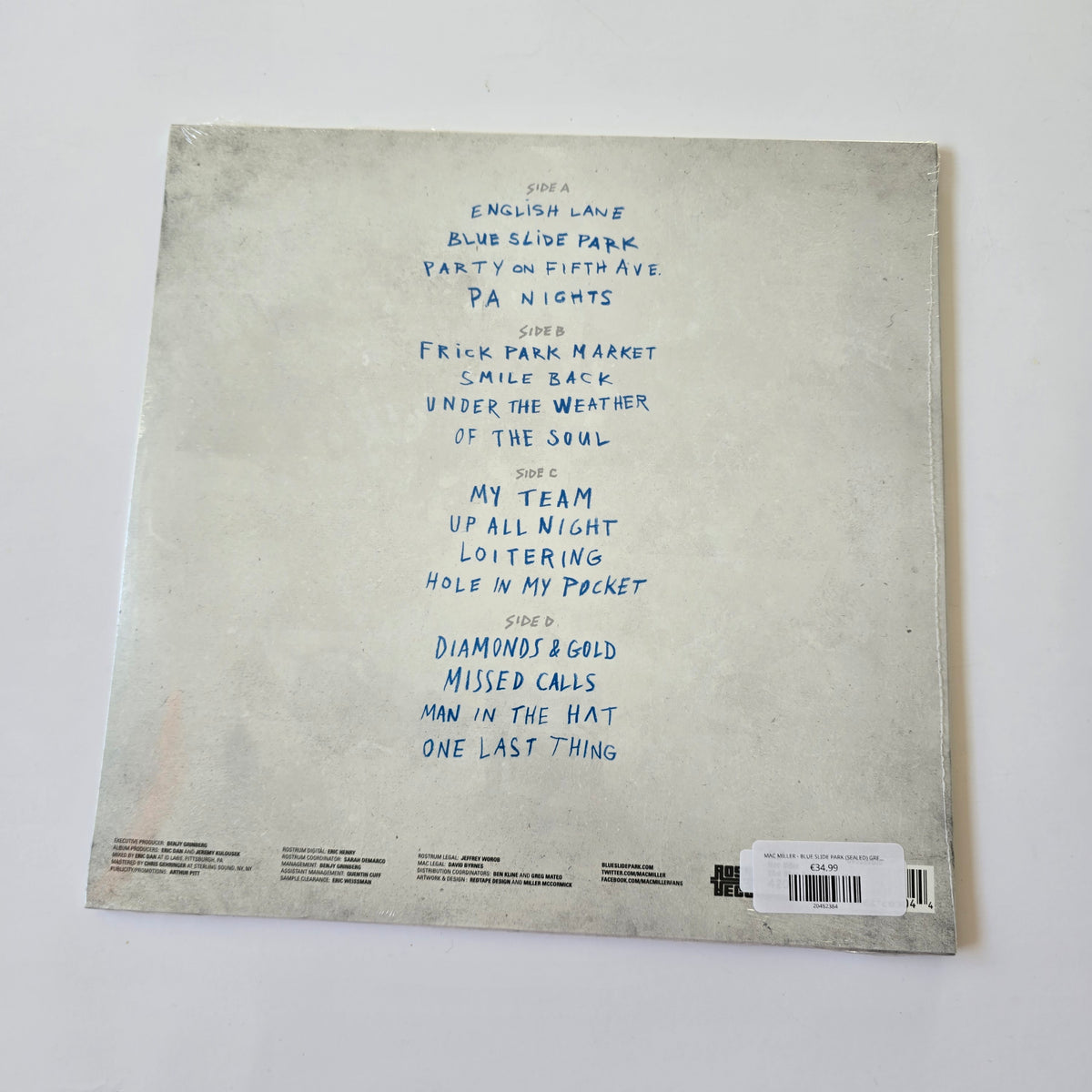 MAC MILLER - BLUE SLIDE PARK (SEALED) GREEN COLORED VINYL -NEW!-
