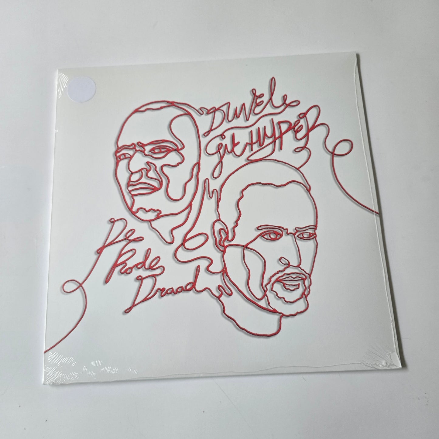 DUVEL X GIT HYPER - DE RODE DRAAD (SEALED) WHITE COLORED VINYL -NEW!-