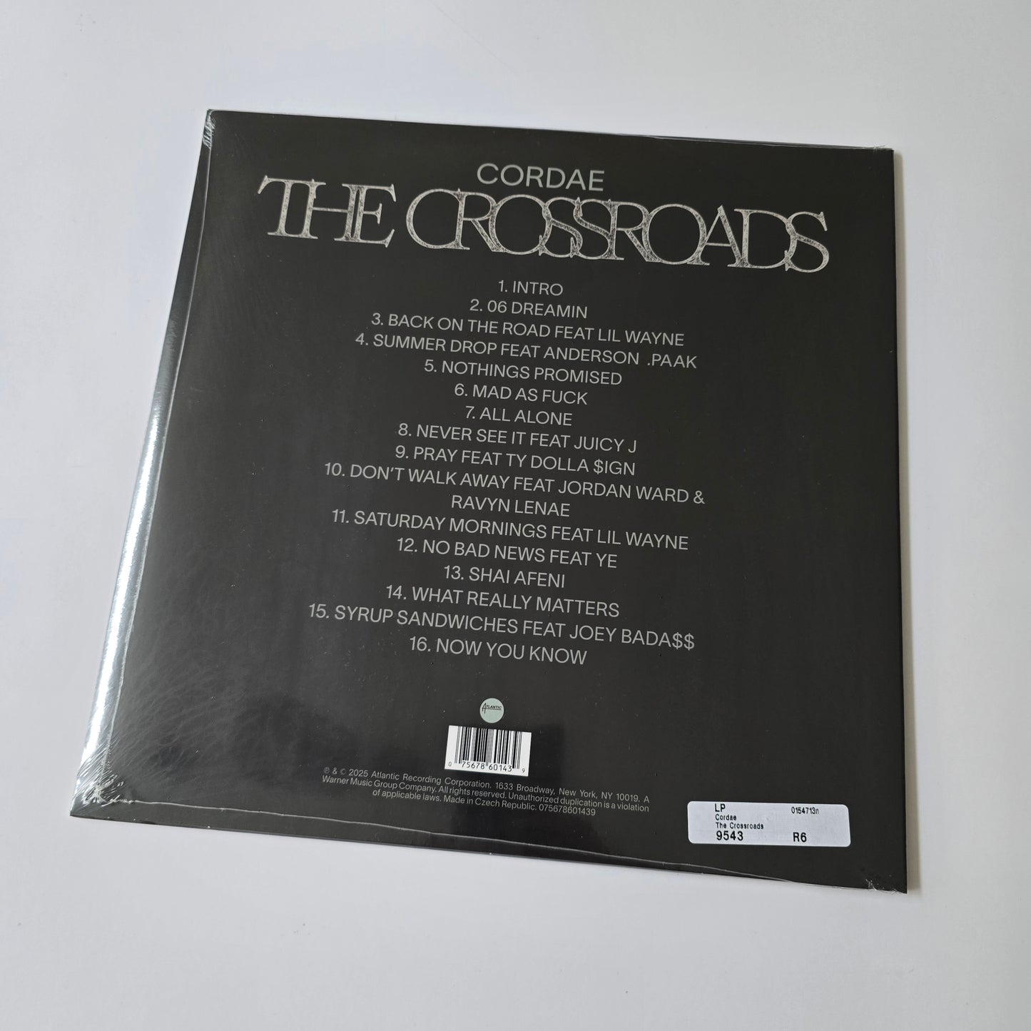 CORDAE - THE CROSSROADS (SEALED) SILVER COLORED VINYL -NEW!-
