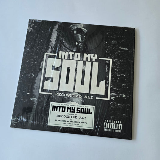 RECOGNIZE ALI - INTO MY SOUL, LIMITED EDITION SPLATTER VINYL -LIKE NEW!-