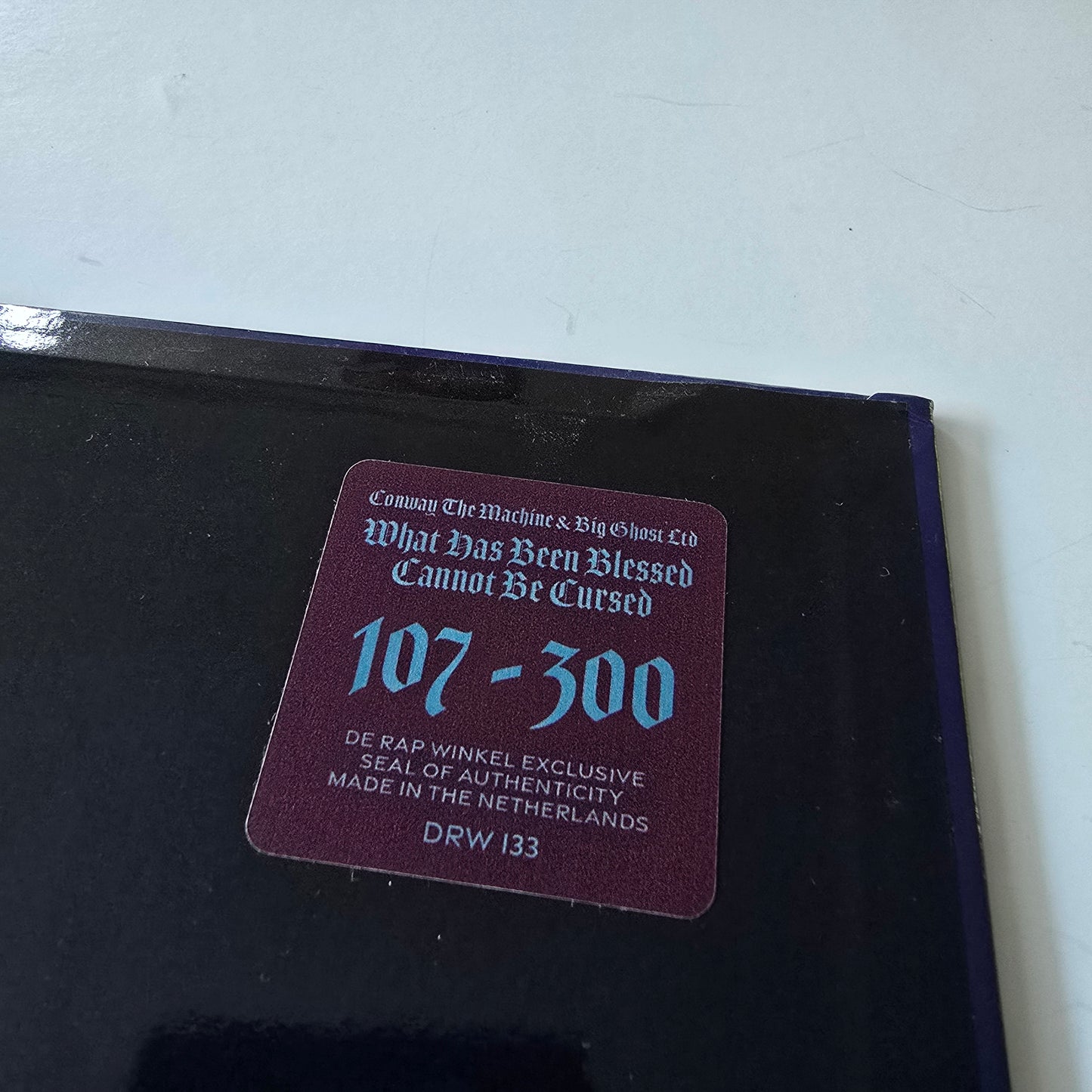 CONWAY THE MACHINE X BIG GHOST LTD - WHAT HAS BEEN BLESSED CANNOT BE CURSED, LIMITED EDITION SUNDAY SERMON SMOKE VINYL -LIKE NEW!-