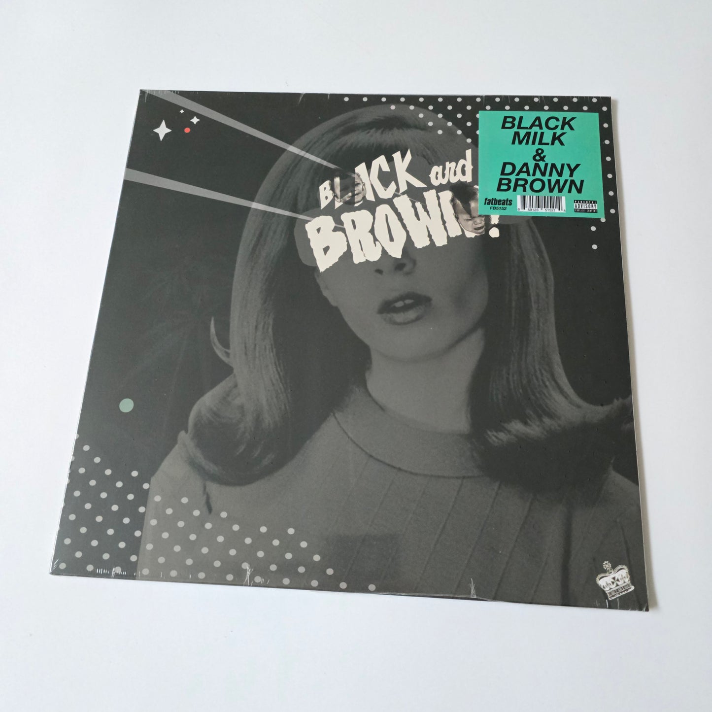 BLACK MILK & DANNY BROWN - BLACK AND BROWN (SEALED) VINYL -NEW!-