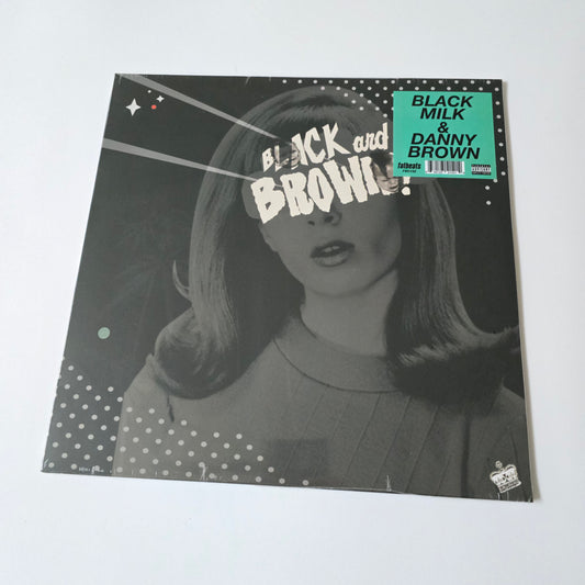 BLACK MILK & DANNY BROWN - BLACK AND BROWN (SEALED) VINYL -NEW!-