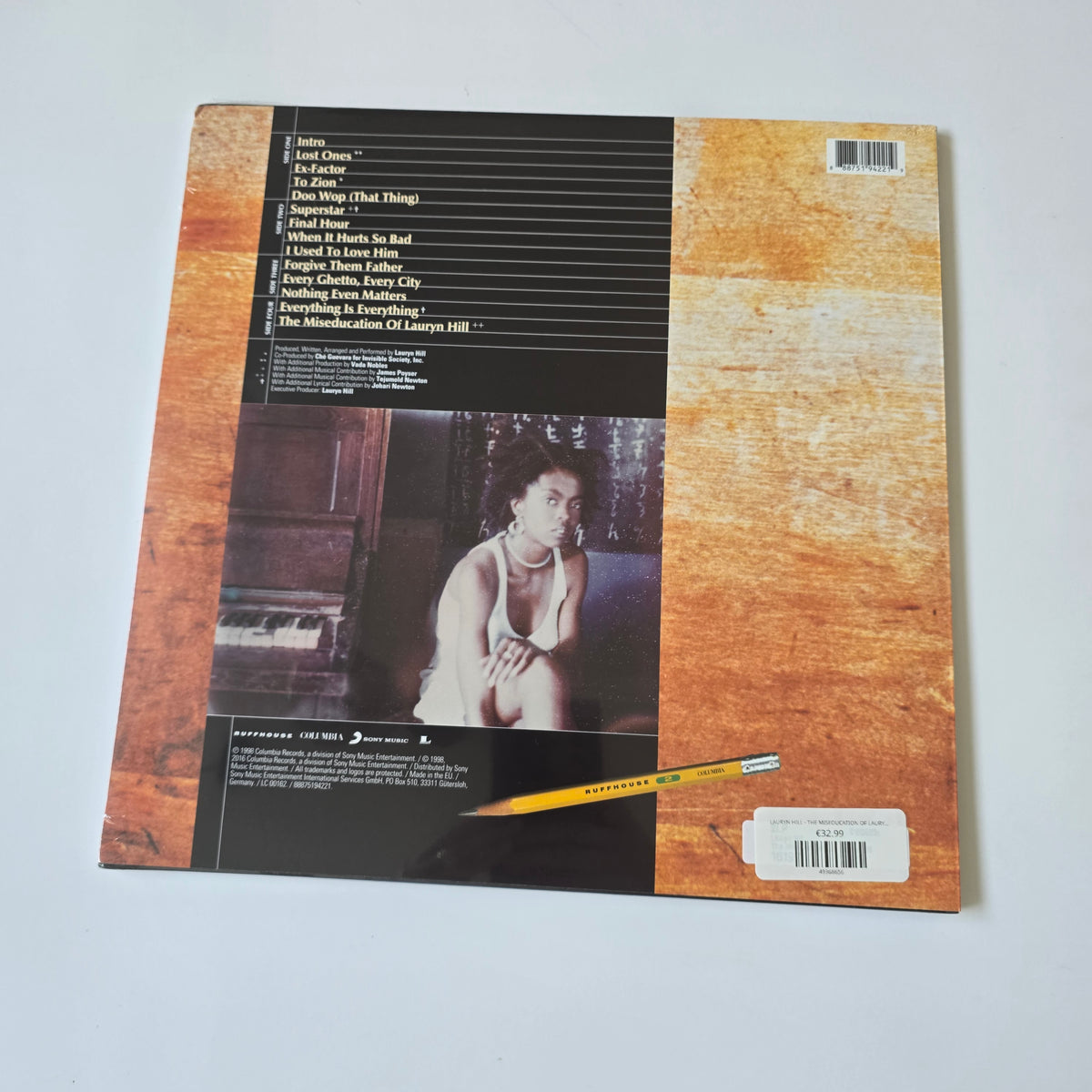 LAURYN HILL - THE MISEDUCATION OF LAURYN HILL (SEALED) VINYL -NEW!-