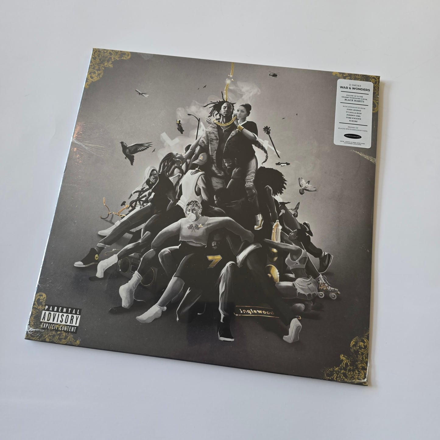 D SMOKE - WAR & WONDERS (SEALED) LIMITED EDITION VINYL -NEW!-