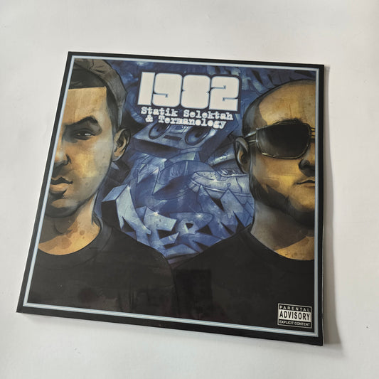 STATIK SELEKTAH & TERMANOLOGY - 1982 RSD24 (SEALED) BLUE COLORED VINYL -NEW!-