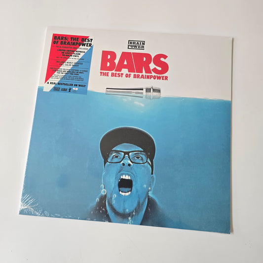 BRAINPOWER - BARS, LIMITED EDITION (SEALED) AMITY ISLAND VINYL -NEW!-