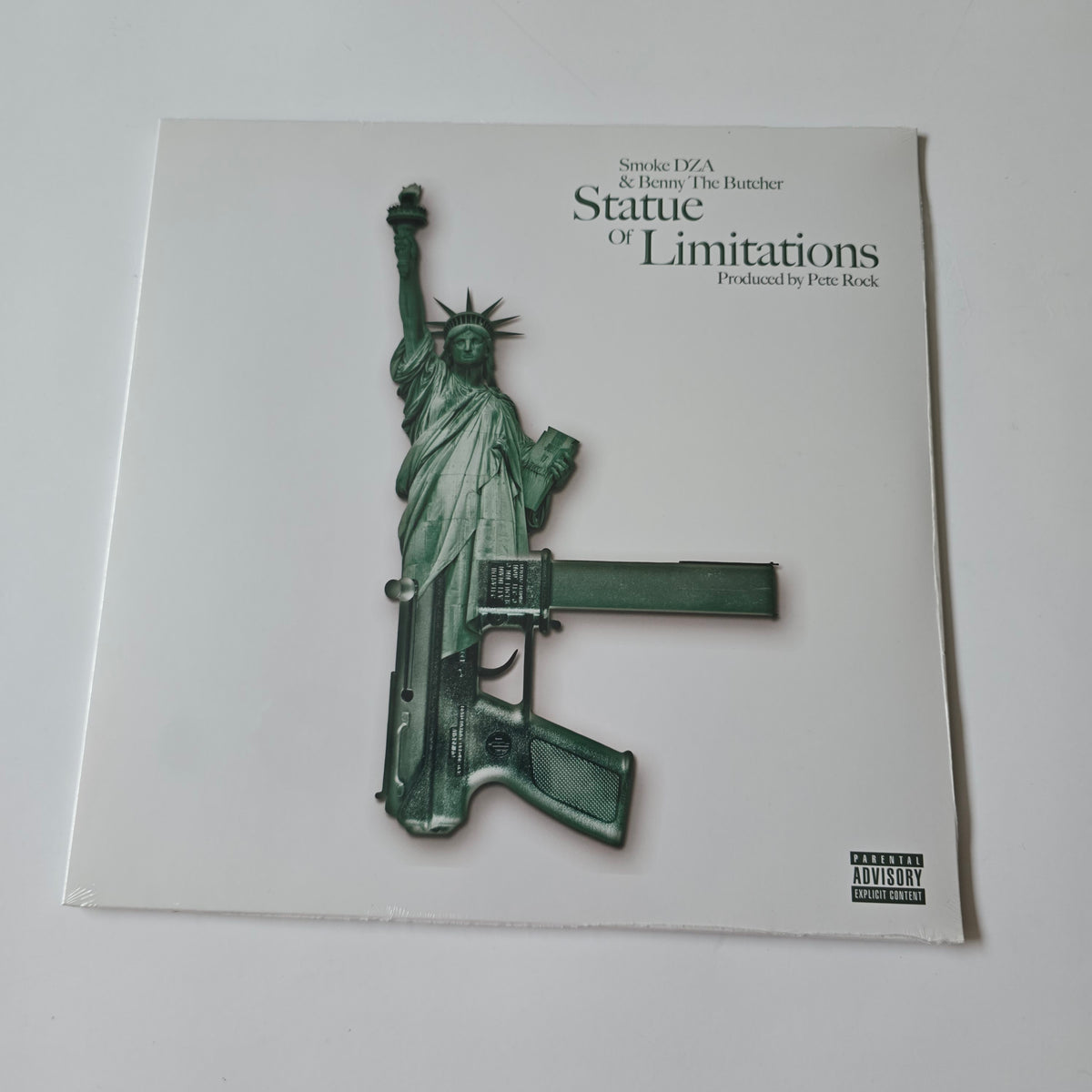 SMOKE DZA X BENNY THE BUTCHER - STATUE OF LIMITATIONS (SEALED) VINYL -NEW!-
