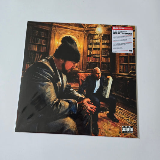 M-DOT & CONFIDENCE - LIBRARY OF SOUND (SEALED) VINYL -NEW!-