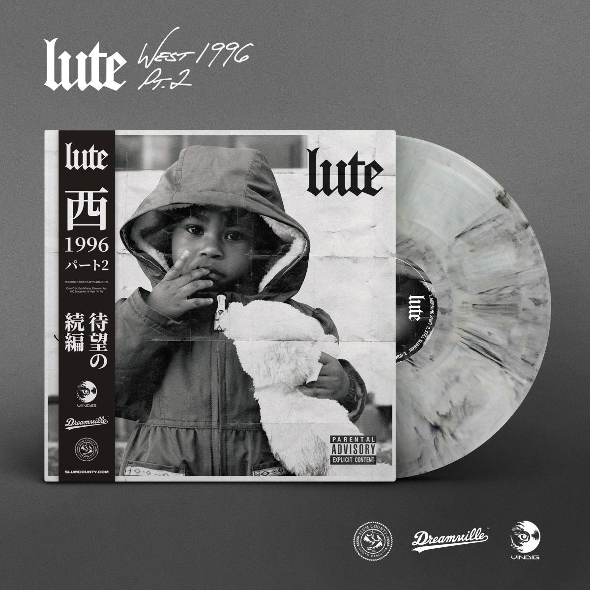 LUTE - WEST 1996 PT.2 (SEALED) MARBLED VINYL WITH OBI STRIP -NEW!-