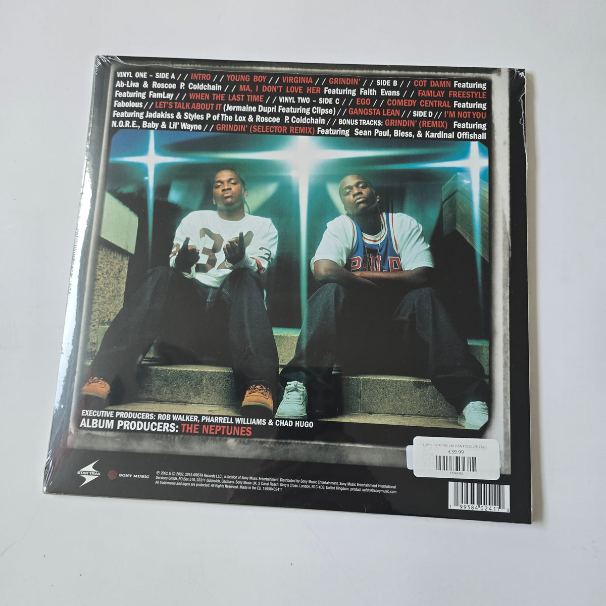 CLIPSE - LORD WILLIN' (SEALED) SILVER COLORED VINYL -NEW!-