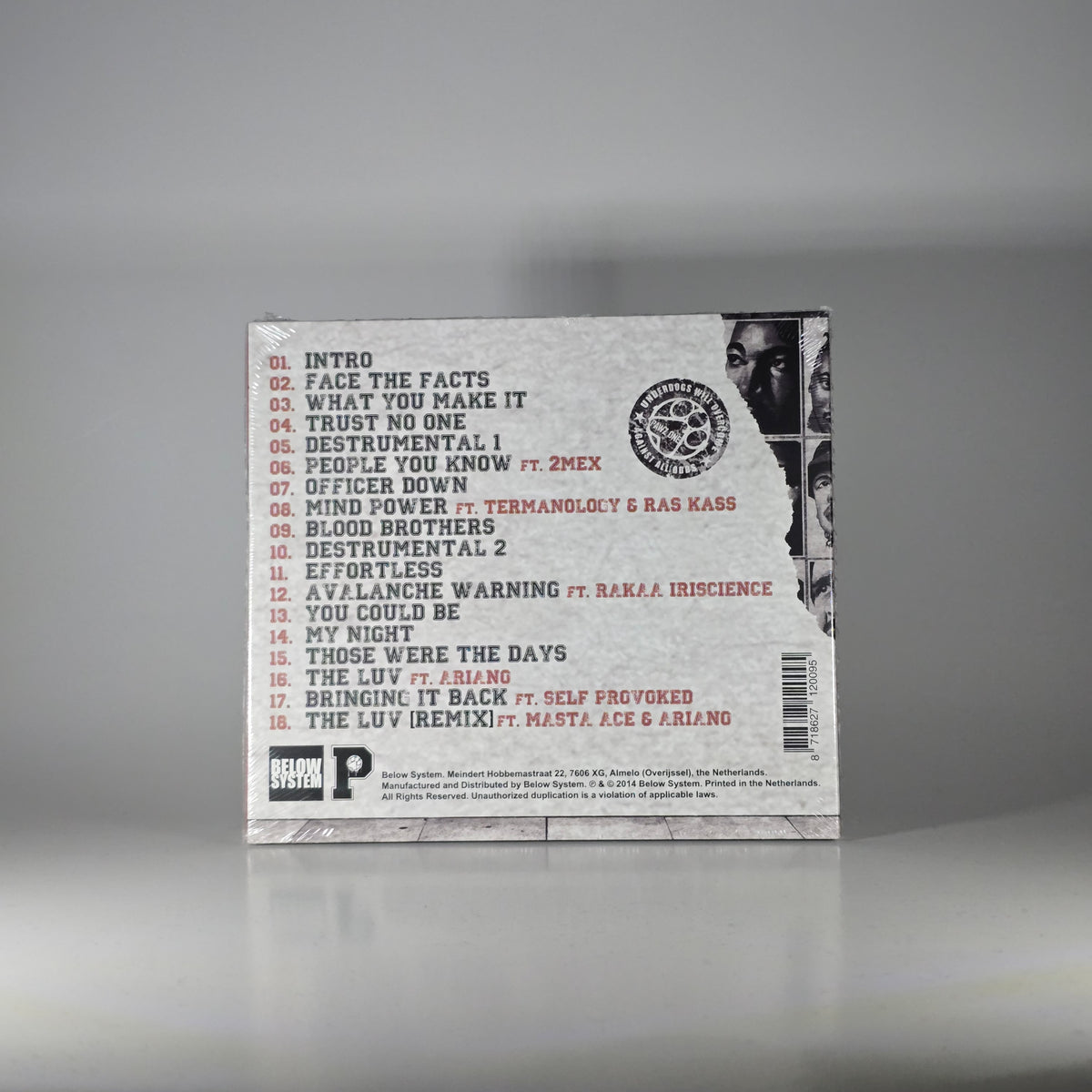 PAWZ ONE - FACE THE FACTS (SEALED) CD -NEW!-