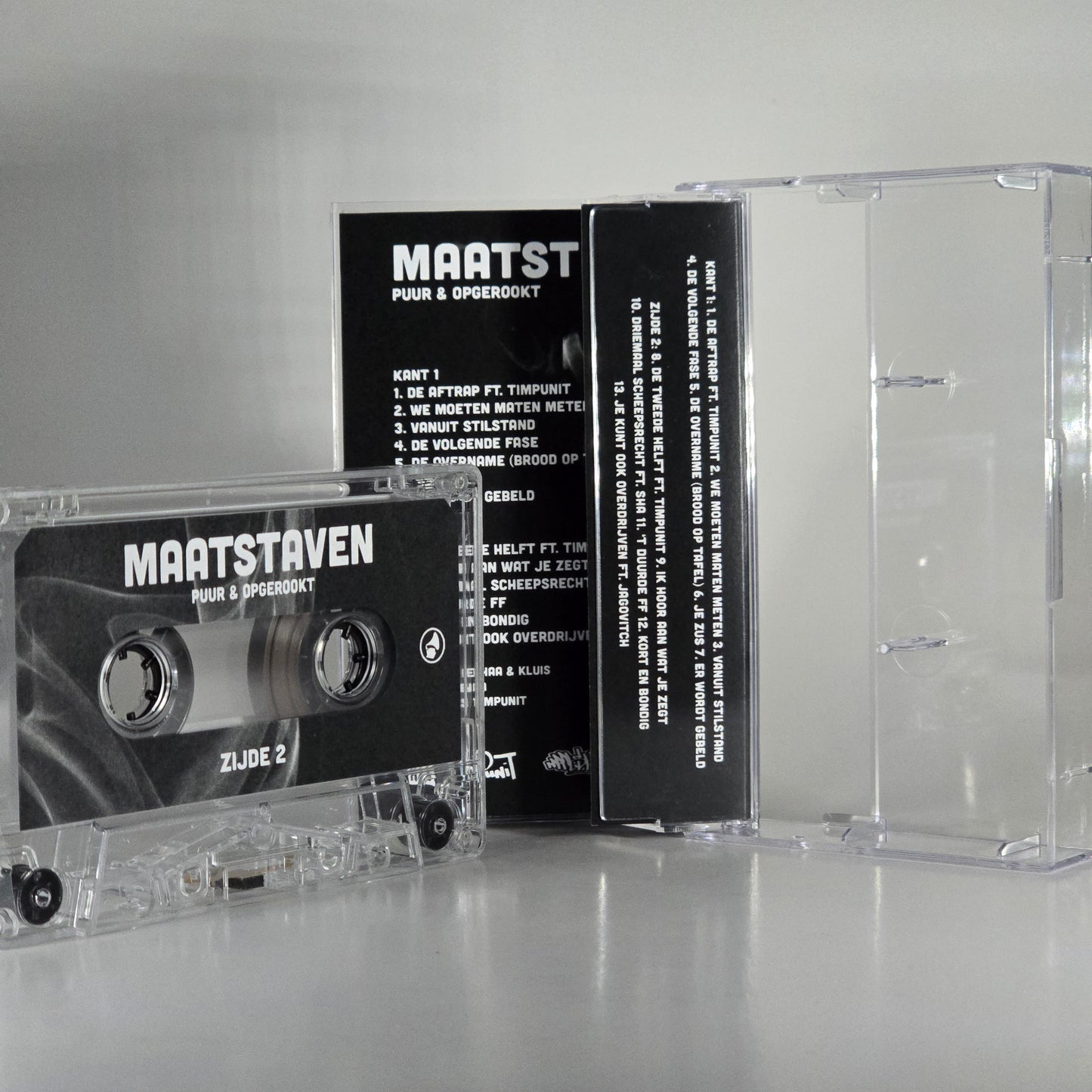 MAATSTAVEN - PUUR & OPGEROOKT (LIMITED EDITION) SEALED CASSETTE -NEW!-