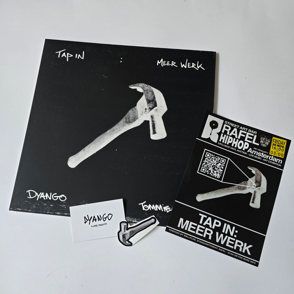 DYANGO X TOMMIE ROSE - TAP IN: MEER WERK VINYL -NEW!-