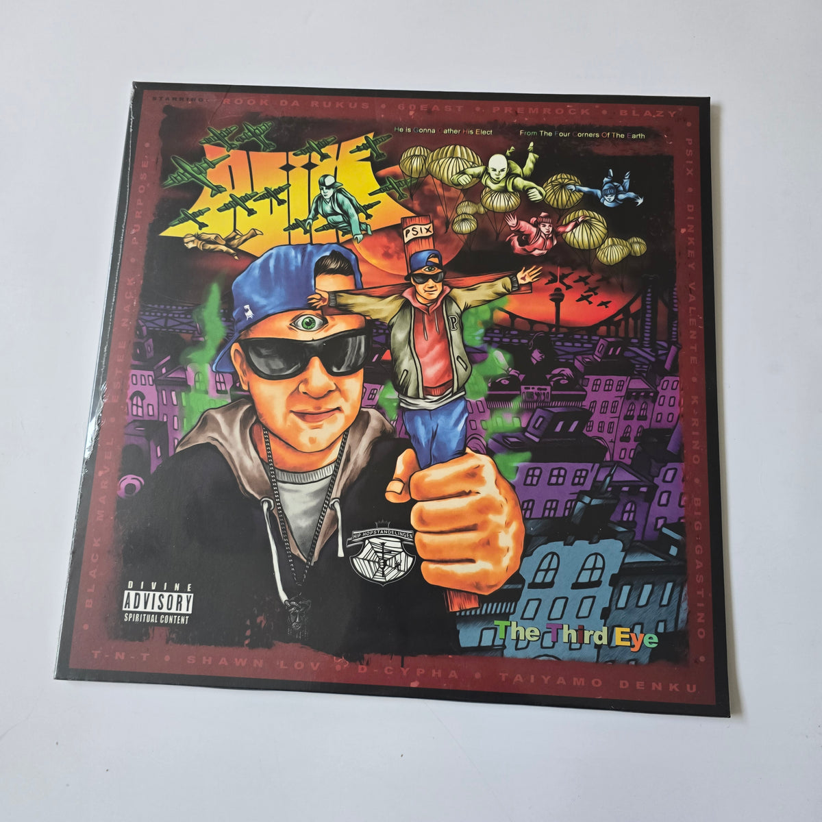 PSIX - THE THIRD EYE (SEALED) SPLATTER VINYL -NEW!-