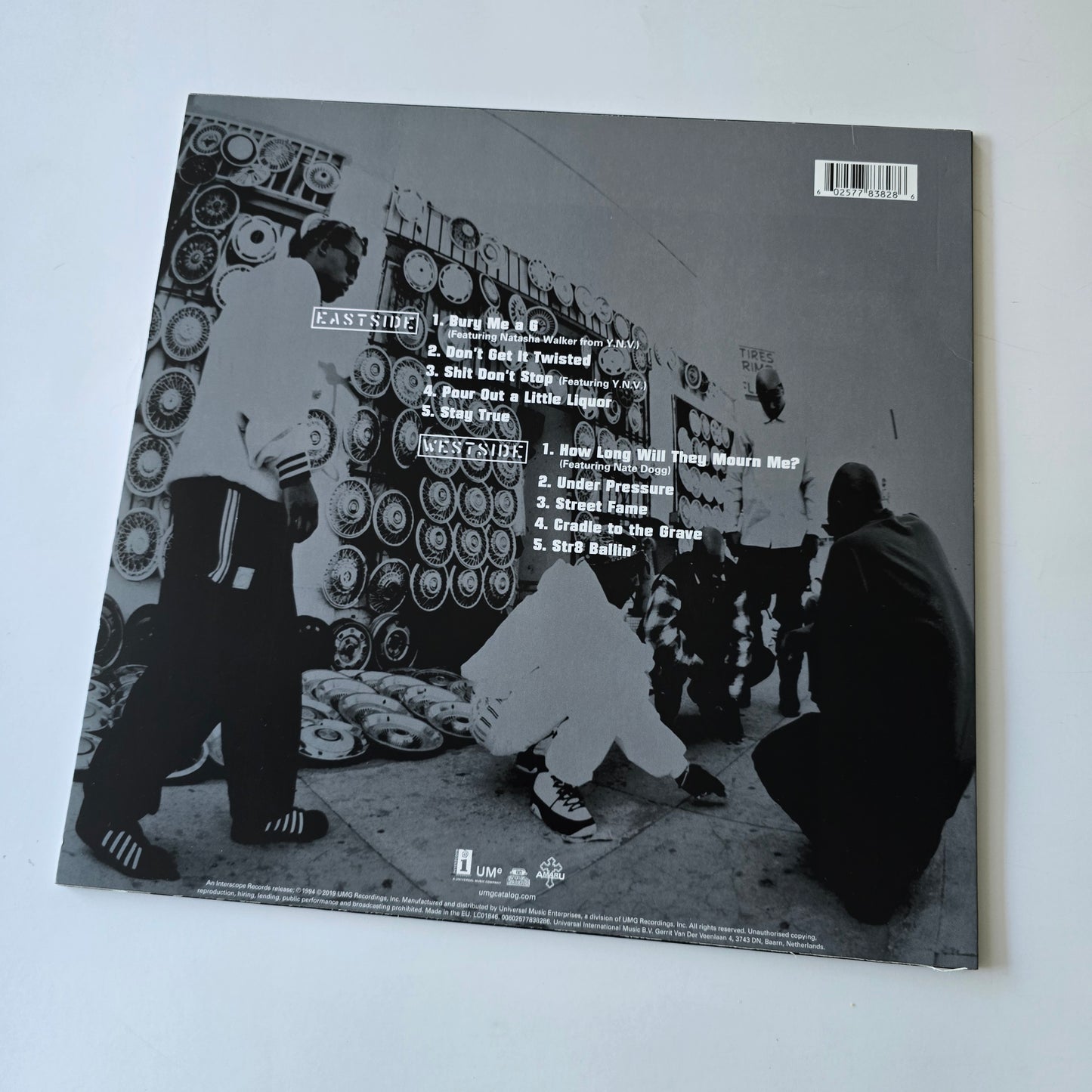 THUG LIFE VOL. 1 VINYL -LIKE NEW!-