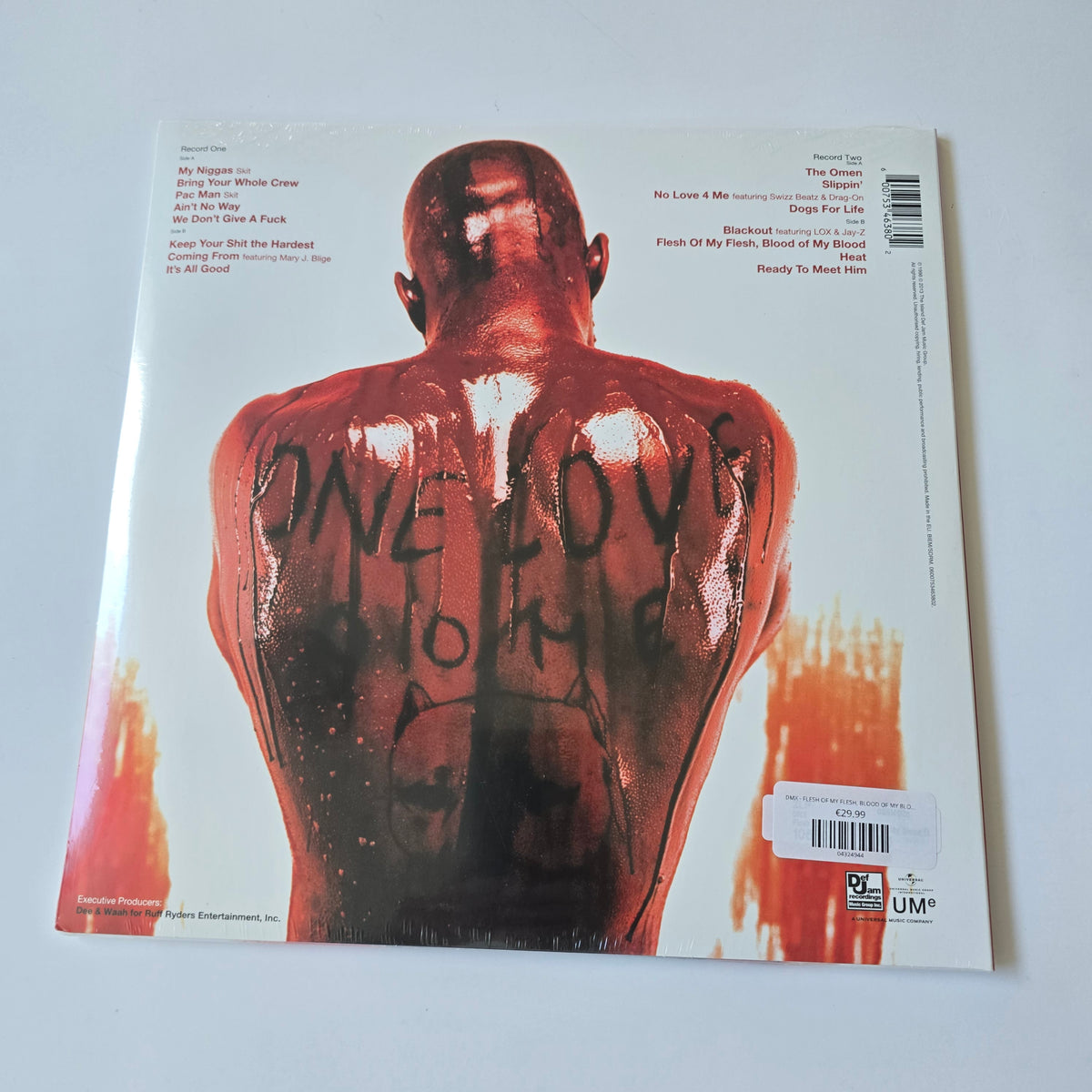 DMX - FLESH OF MY FLESH, BLOOD OF MY BLOOD (SEALED) 2XLP VINYL -NEW!-