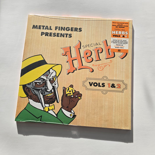 MF DOOM - METAL FINGERS PRESENTS: SPECIAL HERBS VOLS 1 & 2 (SEALED) VINYL -NEW!-