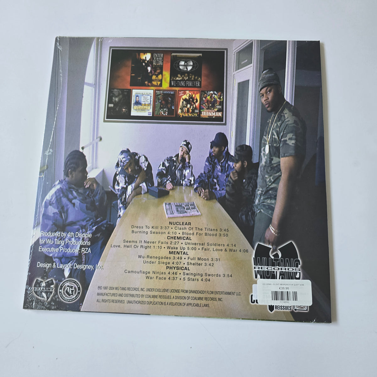 KILLARMY - SILENT WEAPONS FOR QUIET WARS (SEALED) VINYL -NEW!-