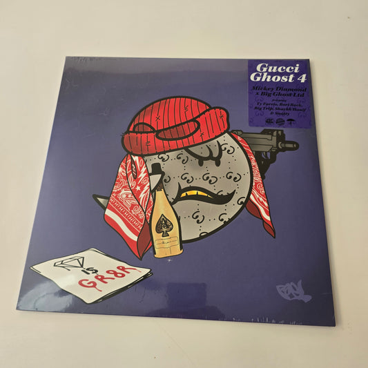 MICKEY DIAMOND X BIG GHOST LTD - GUCCI GHOST 4 (SEALED) LIMITED EDITION VINYL -NEW!-