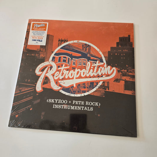 SKYZOO & PETE ROCK - RETROPOLITAN INSTRUMENTALS (SEALED) COLORED VINYL -NEW!-